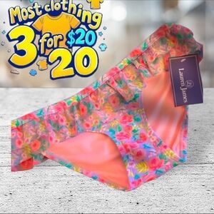 Lauren James hipster swim bottom size S